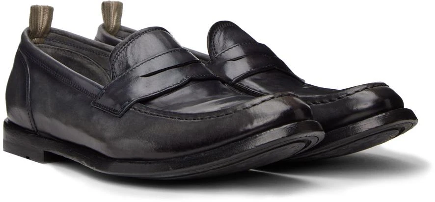 商品Officine Creative|Navy Anatomia 071 Penny Loafers,价格¥1677,第4张图片详细描述