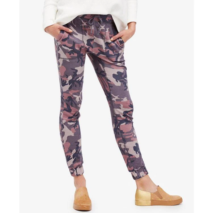 商品Free People|Cotton Camo-Print Jogger Pants,价格¥292,第2张图片详细描述