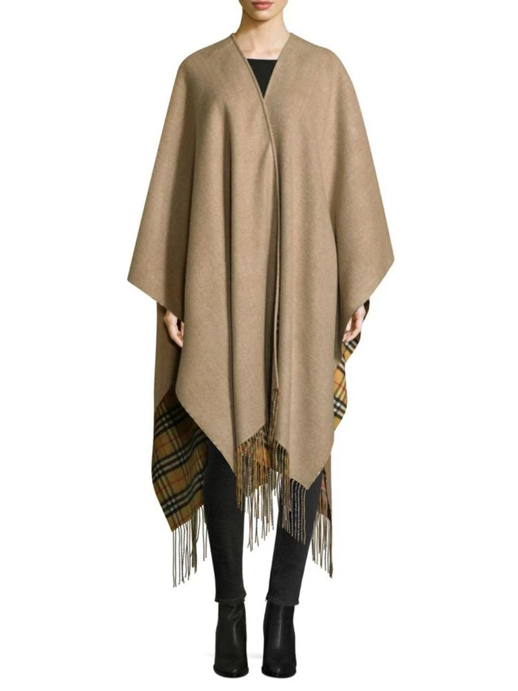 商品Burberry|Cashmere and Wool Poncho,价格¥7247,第1张图片