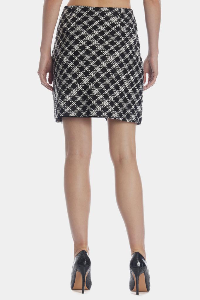 Plaid Tweed Skirt商品第4张图片规格展示