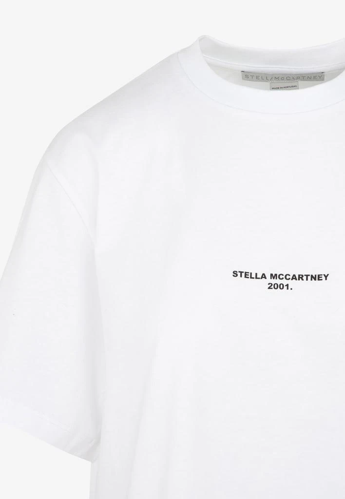 商品Stella McCartney|'Stella McCartney 2001' Logo Cotton T-shirt,价格¥931,第3张图片详细描述