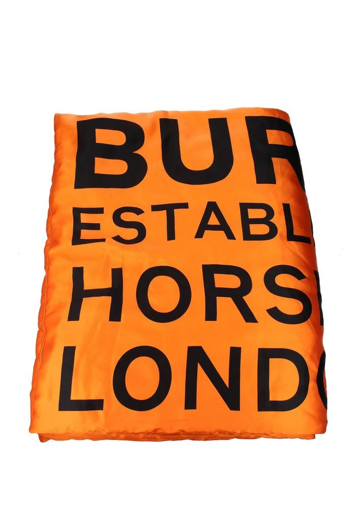 商品Burberry|Scarves Silk Orange,价格¥2651,第1张图片