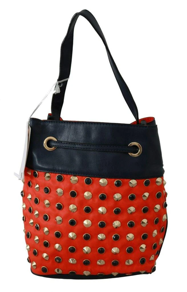 商品PATRIZIA|Patrizia Pepe Red Nylon Shoulder Purse Drawstring Women Tote Bag,价格¥760,第3张图片详细描述