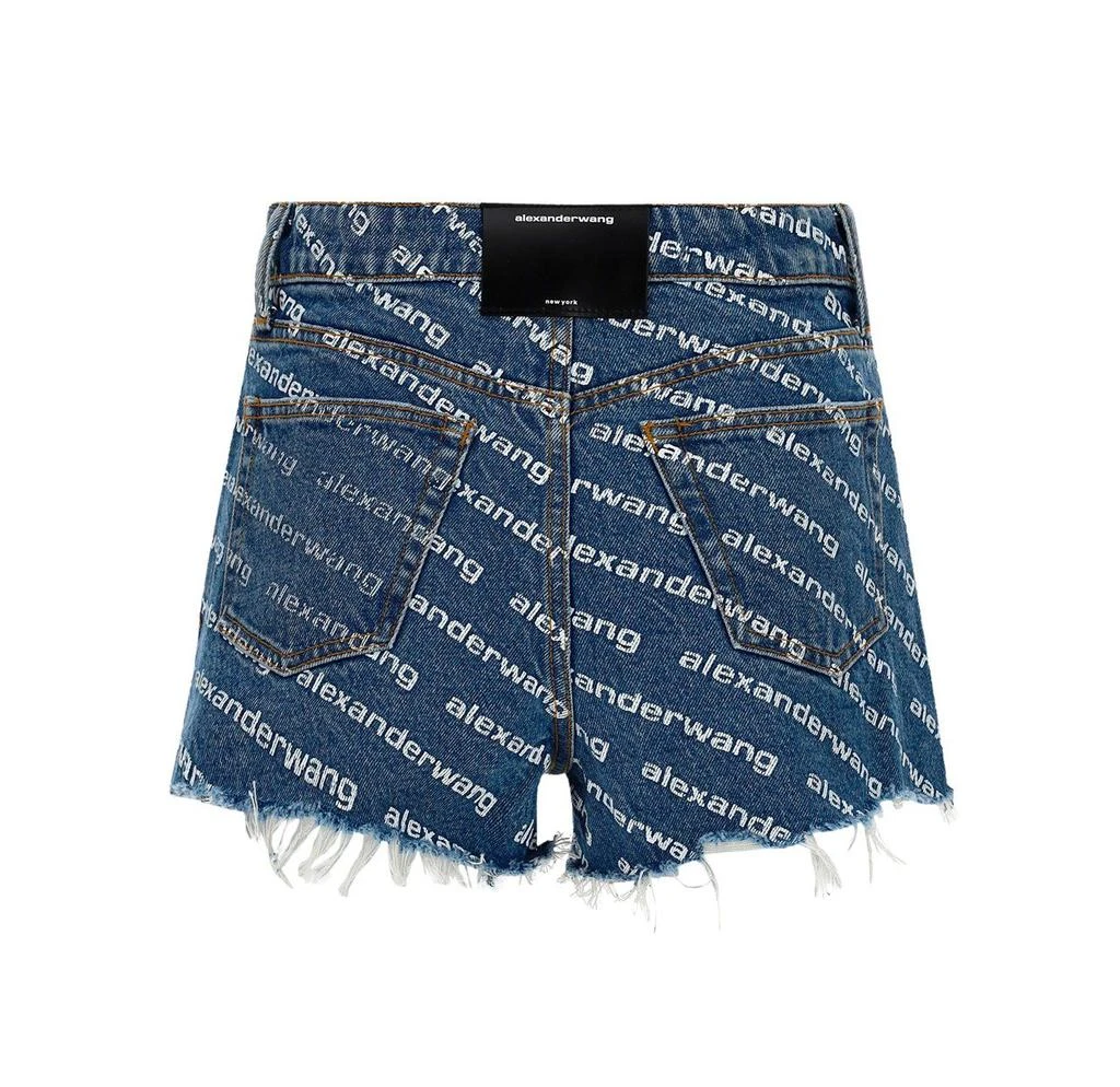 商品Alexander Wang|Alexander Wang Bite Logo Shorts,价格¥1366,第2张图片详细描述