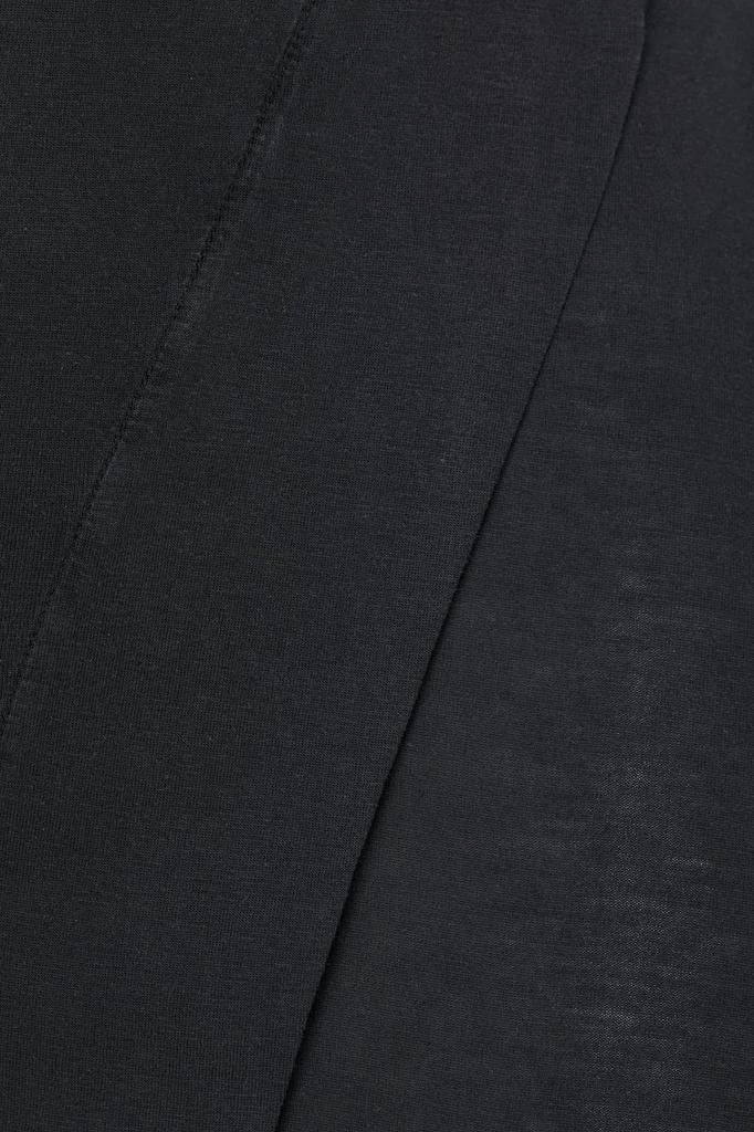 商品IRO|Delna wrap-effect Lyocell and cotton-blend jersey skirt,价格¥299,第2张图片详细描述