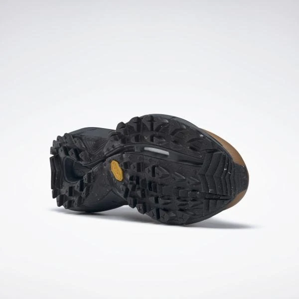 商品Reebok|Zig Kinetica 2.5 Edge 减震防滑耐磨 低帮跑步鞋 黑棕灰,价格¥1139,第5张图片详细描述