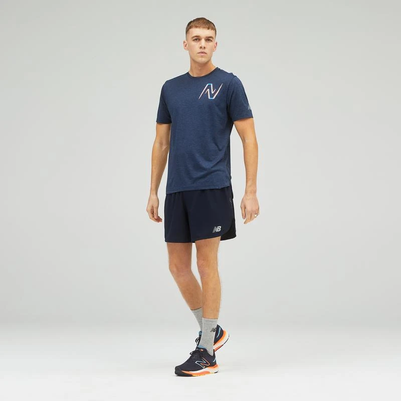 New Balance Printed Impact Run S/S T-Shirt - Men's 商品