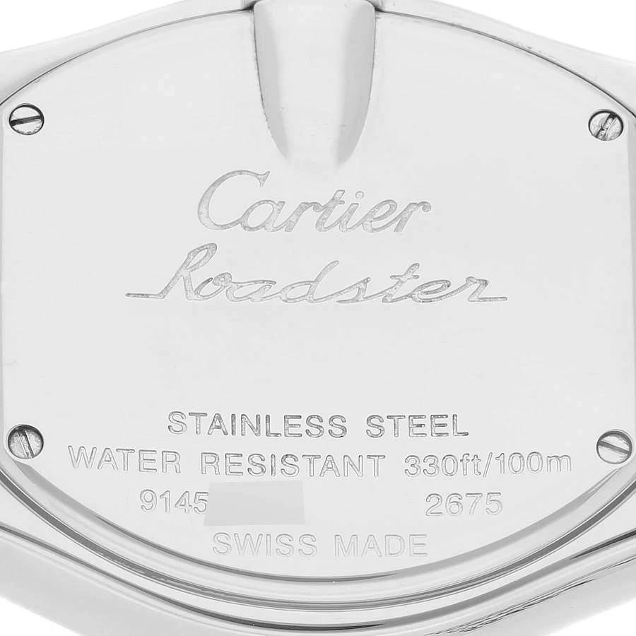Cartier Roadster Mother of Pearl Dial Steel Ladies Watch W6206006 商品