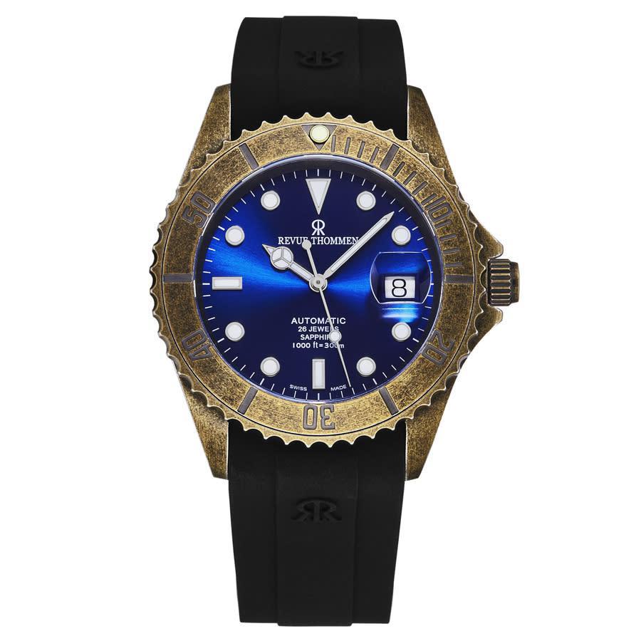 商品Revue Thommen|Diver Automatic Blue Dial Mens Watch 17571.2885,价格¥5122,第1张图片