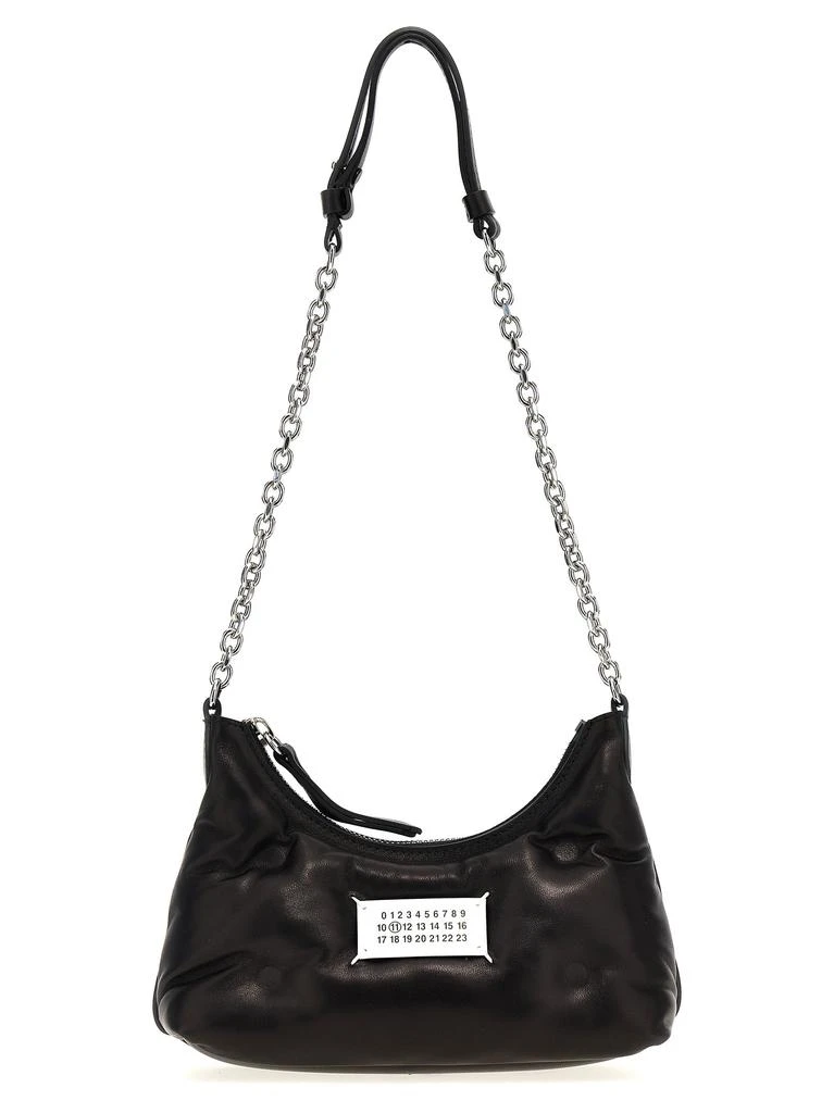 商品MAISON MARGIELA|Glam Slam Hobo Micro Shoulder Bags Black,价格¥7048,第1张图片