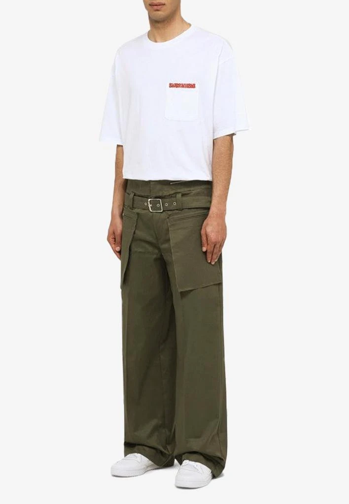 商品Bluemarble|Belted Deconstructed Pants,价格¥3171,第2张图片详细描述