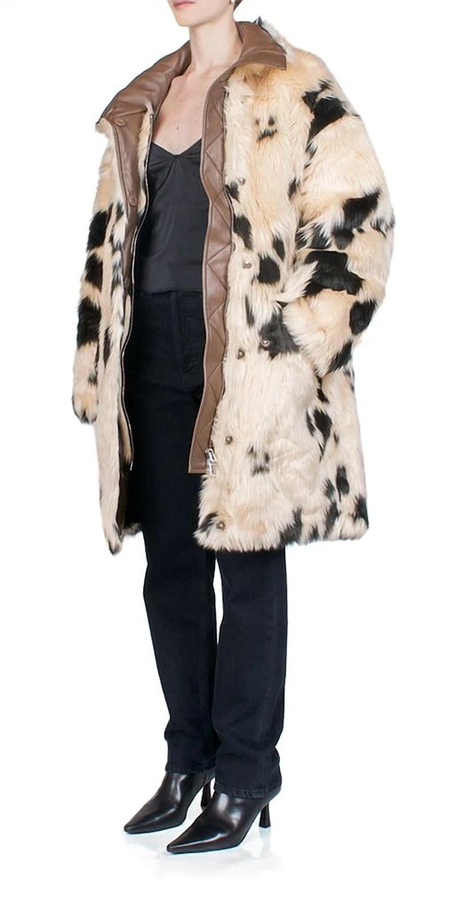 商品STAND STUDIO|Doona Coat In Classic Cow,价格¥1173,第3张图片详细描述