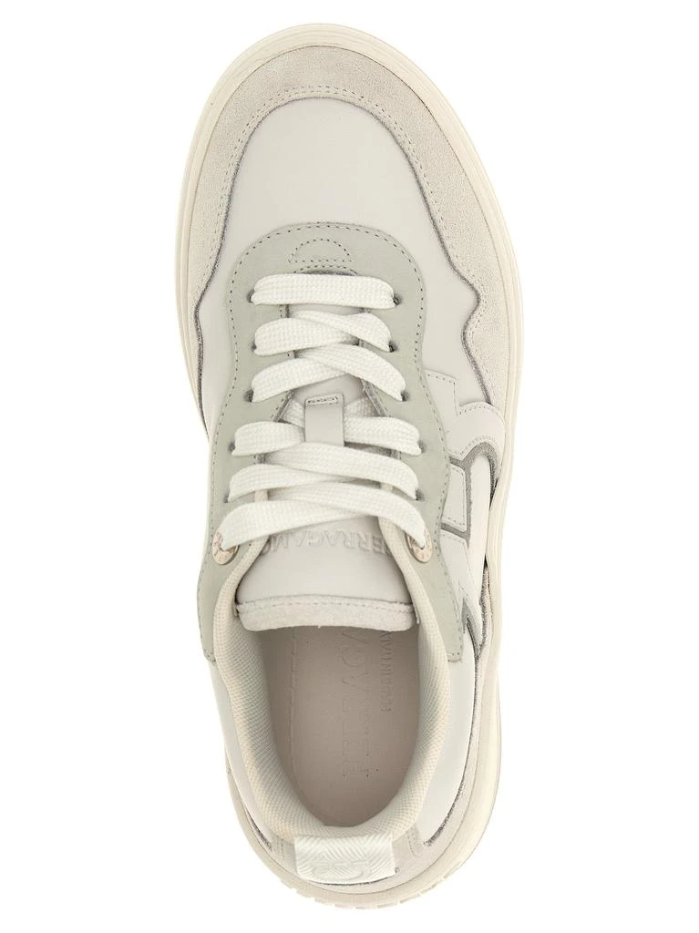 商品Salvatore Ferragamo|Dania Sneakers White,价格¥3455,第4张图片详细描述