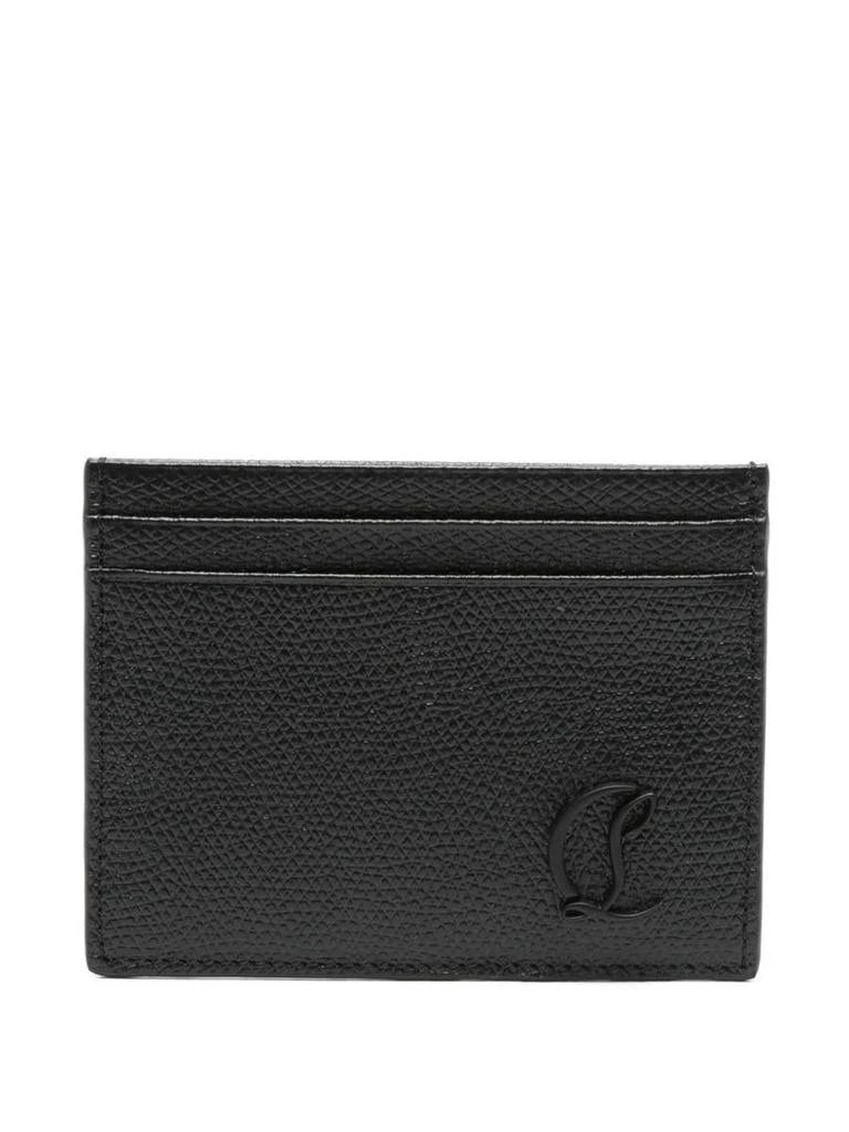 商品Christian Louboutin|Christian Louboutin Mooncrest Leather Card Case,价格¥1720,第1张图片