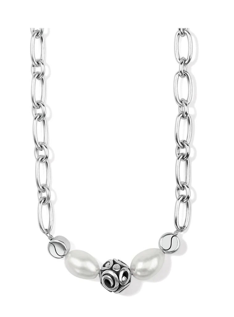 商品Brighton|Contempo Pearl Short Necklace In Silver-Pearl,价格¥507,第1张图片