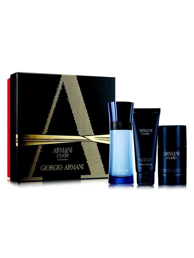 商品Giorgio Armani|Code Colonia Gift Set- $142.00 Value,价格¥637,第1张图片