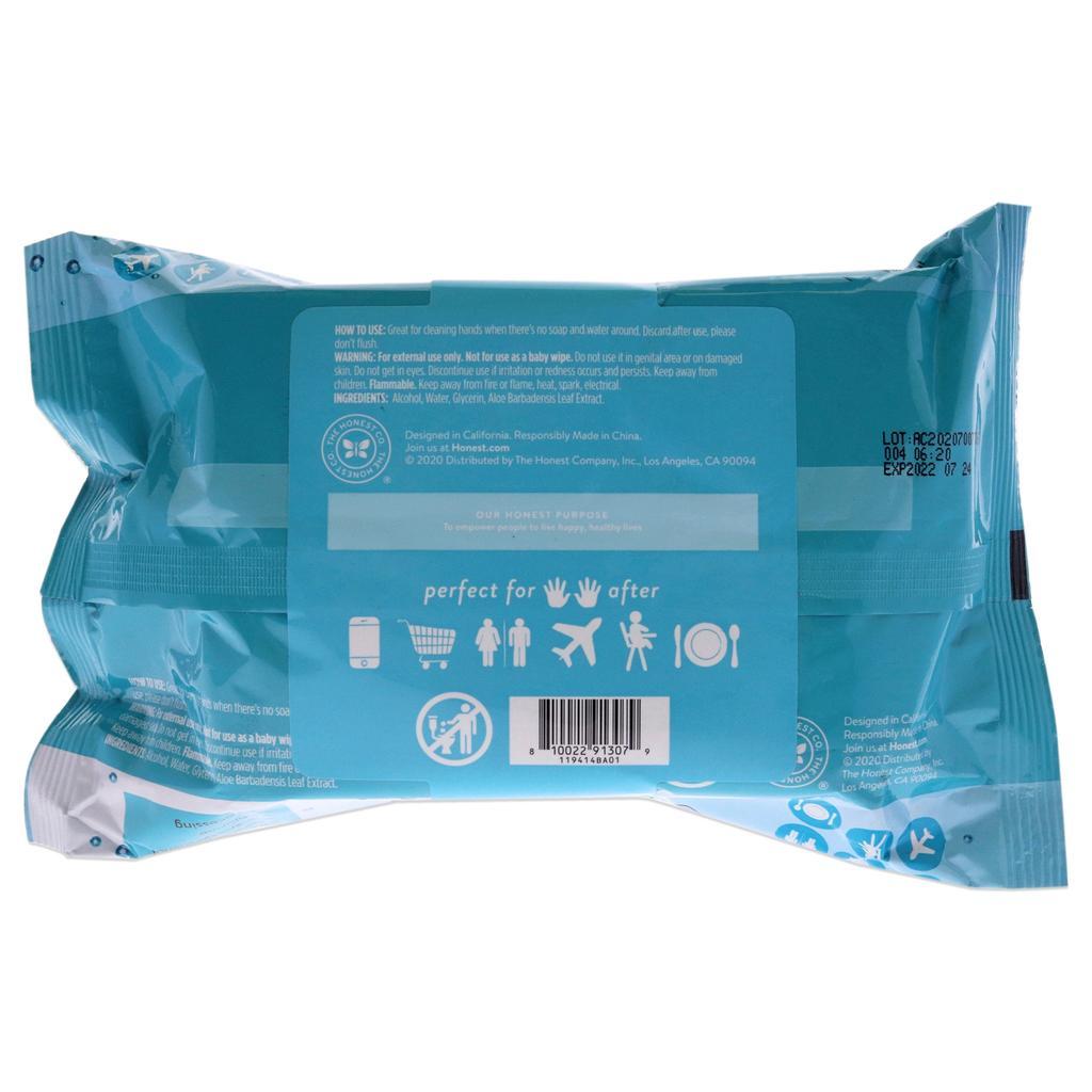 商品Honest|Hand Sanitizing Alcohol Wipes by Honest for Unisex - 150 Count Wipes,价格¥237,第2张图片详细描述