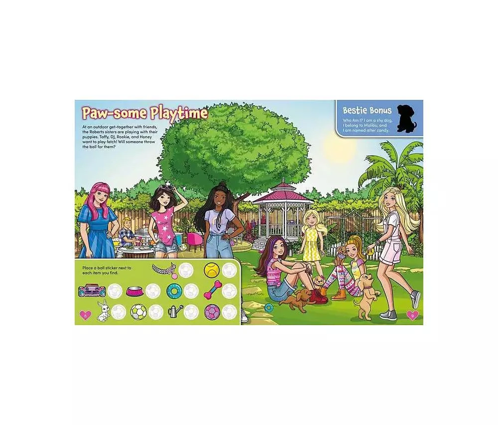 商品Barnes & Noble|Barbie Dreamhouse Seek-and-Find Adventure: 100% officially Licensed by Mattel, Sticker & Activity Book For Kids Ages 4 to 8 by Mattel,价格¥67,第2张图片详细描述