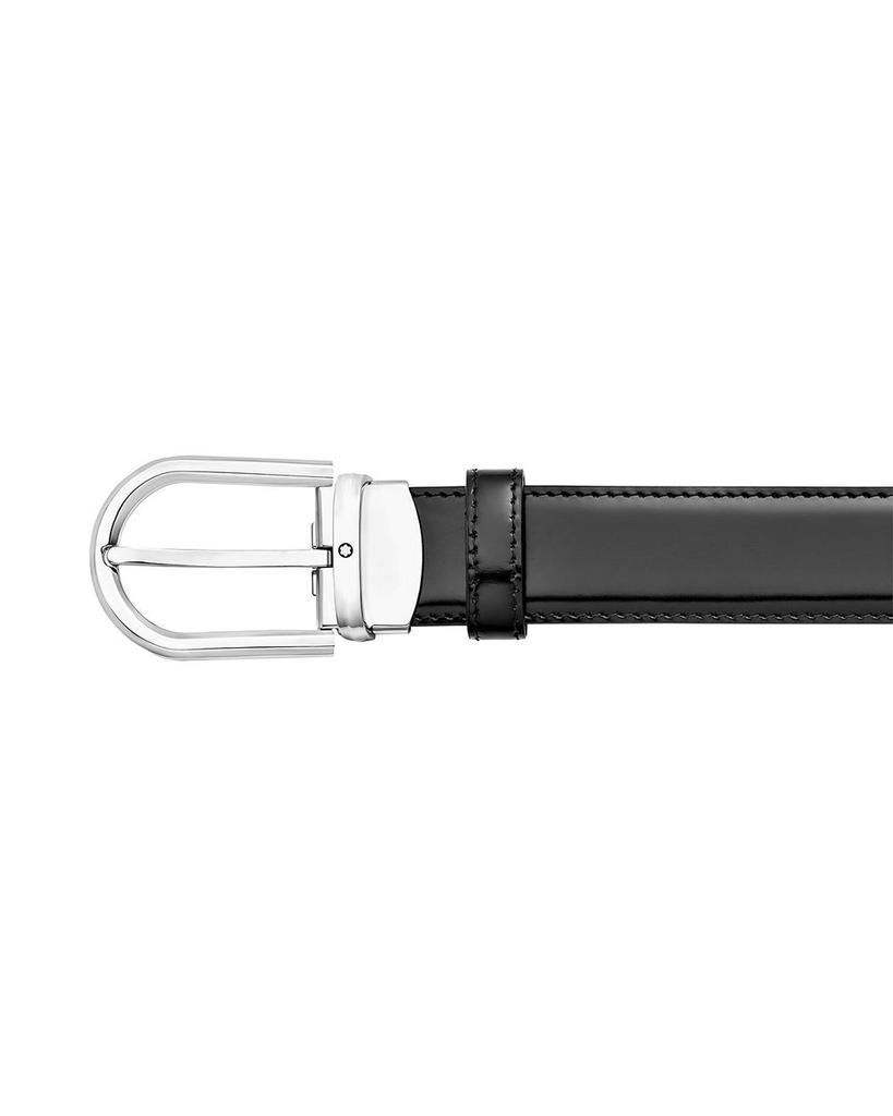 Men's Horseshoe Leather Belt商品第2张图片规格展示