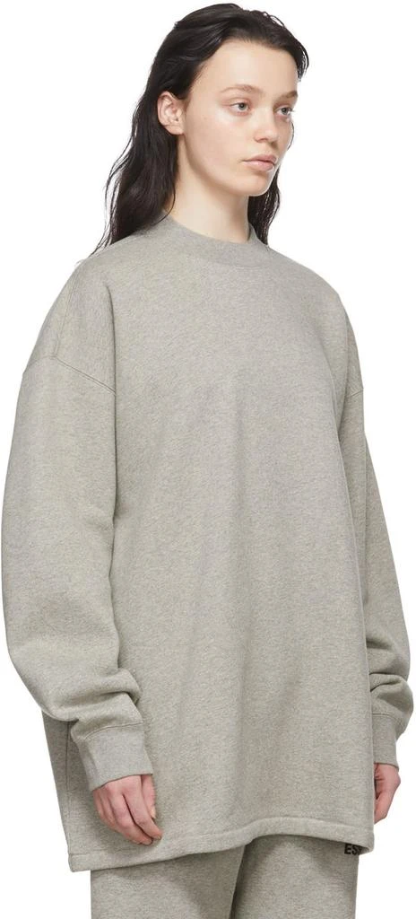 商品Essentials|Gray Relaxed Sweatshirt,价格¥186,第2张图片详细描述