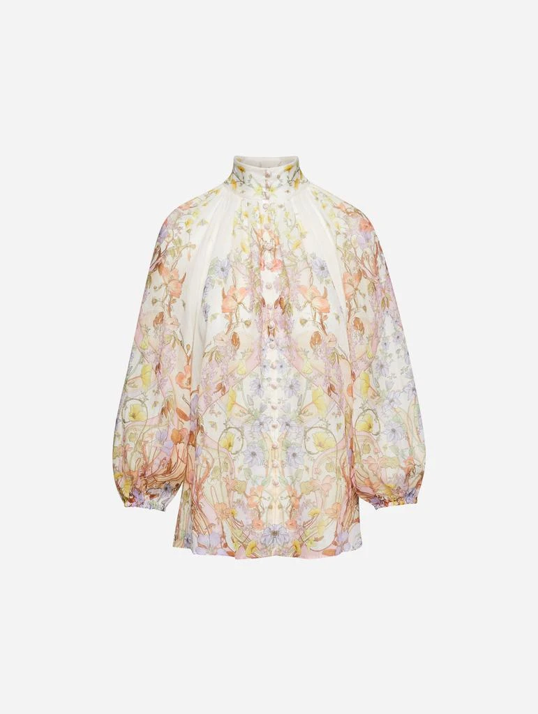 商品Zimmermann|Jeannie Bracelet Billow Blouse,价格¥1697,第1张图片