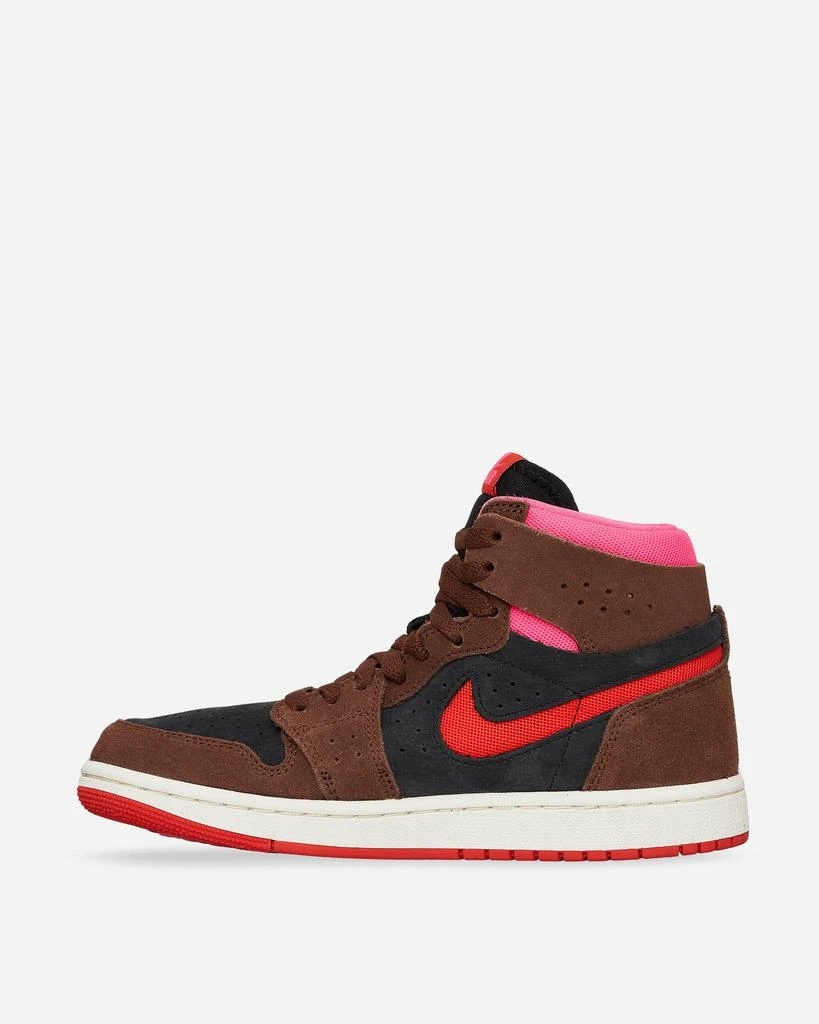 商品Jordan|WMNS Air Jordan 1 Zoom Air CMFT 2 Sneakers Cacao Wow / Black / Hyper Pink / Picante Red,价格¥1284,第4张图片详细描述