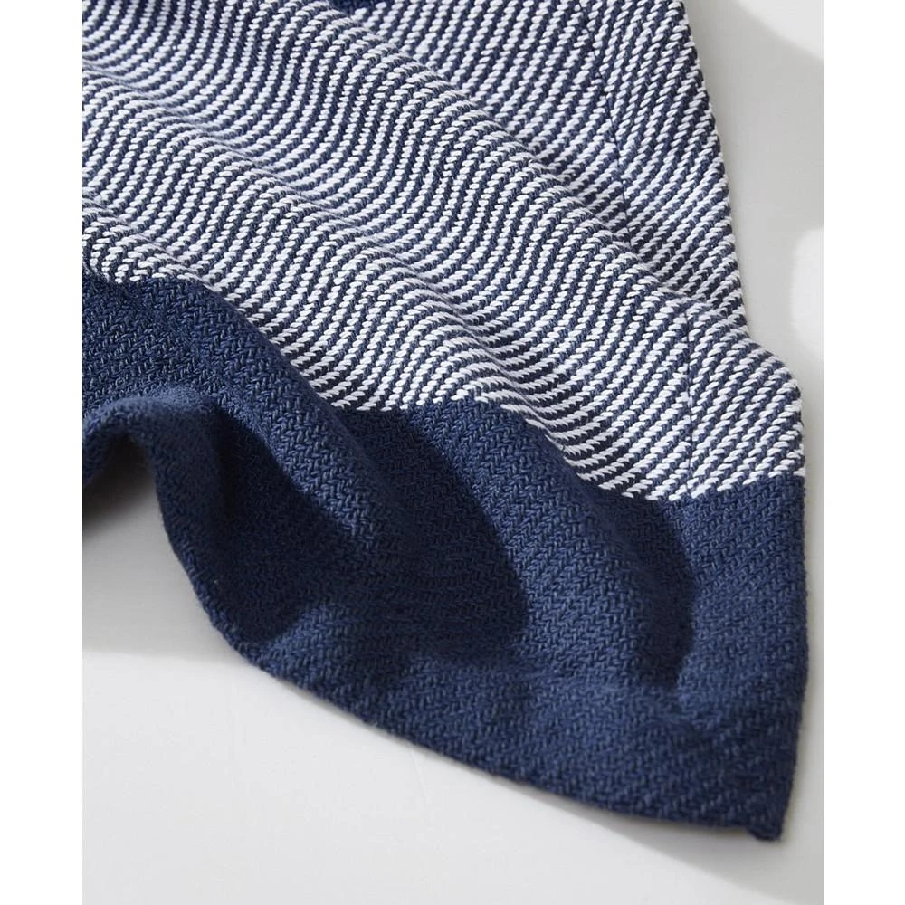 Boylston Stripe Cotton Reversible Blanket 商品