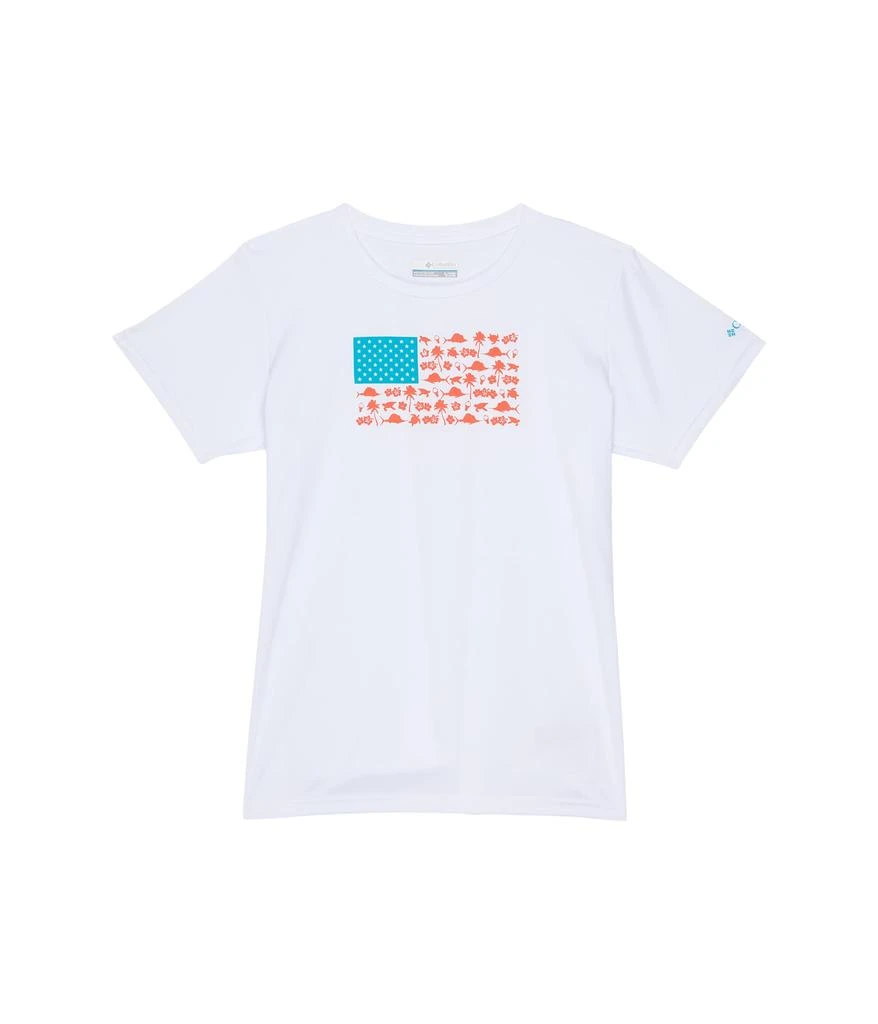 商品Columbia|Tidal Tee PFG™ Heart Short Sleeve (Little Kids/Big Kids),价格¥147,第1张图片