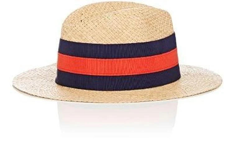 商品Barneys New York|Wide-Ribbon Straw Hat,价格¥442,第2张图片详细描述