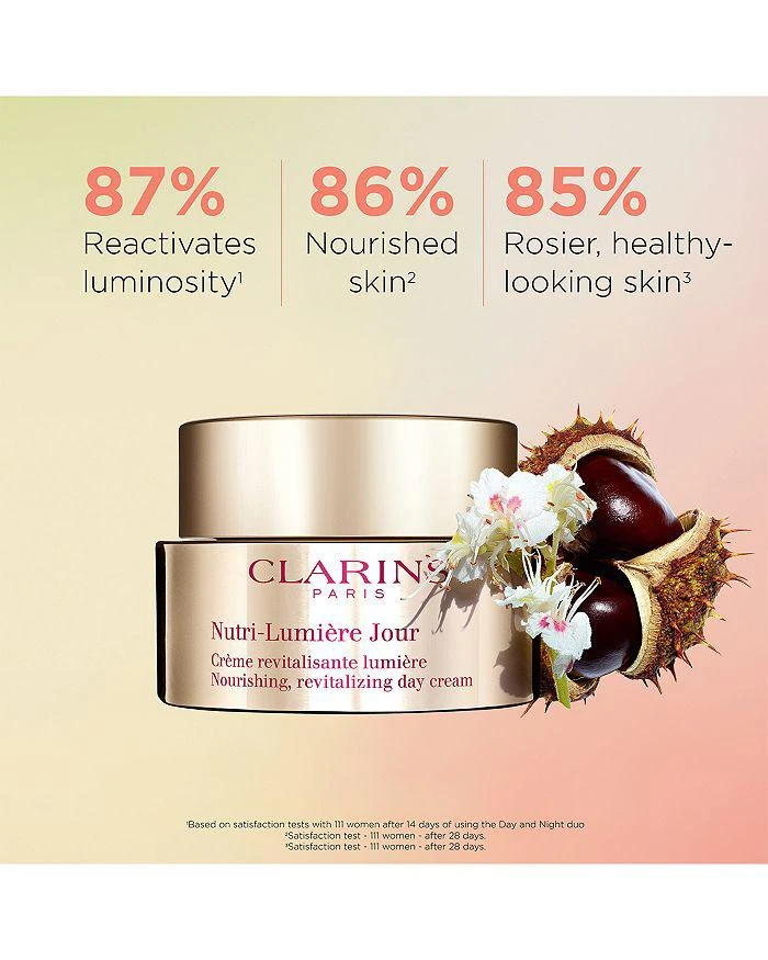 商品Clarins|Nutri-Lumiere Anti-Aging & Nourishing Day Moisturizer 1.6 oz.,价格¥1286,第3张图片详细描述