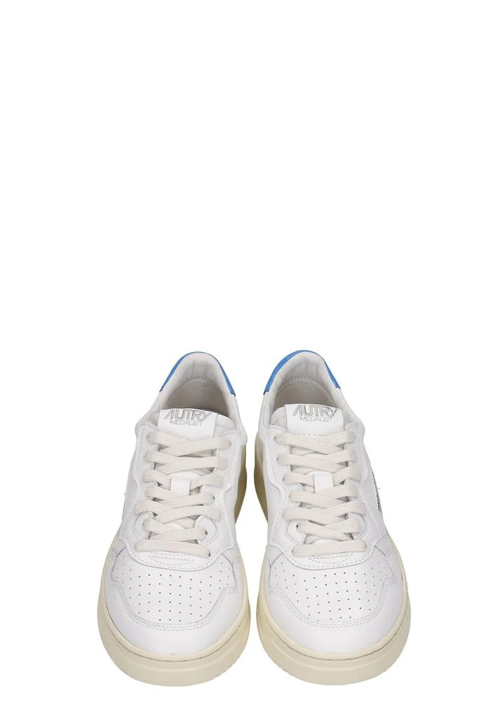 商品Autry|Autry 01 Sneakers In White Leather,价格¥1099,第4张图片详细描述