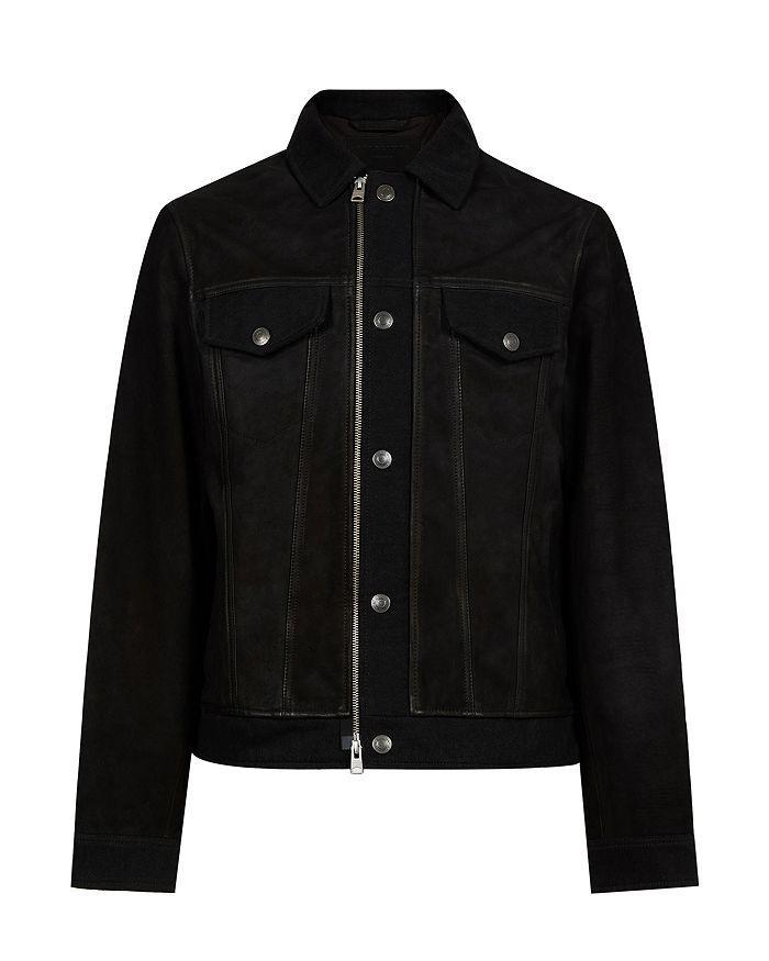 商品ALL SAINTS|Ray Leather Trucker Jacket,价格¥4239,第7张图片详细描述