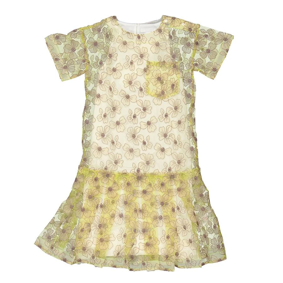 商品Burberry|Kids Roxy Short Sleeve Floral Dress,价格¥2709,第1张图片