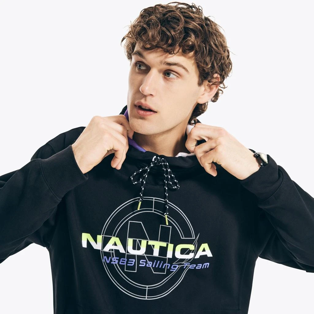 商品Nautica|Nautica Mens Sailing Team Pullover Hoodie,价格¥294,第1张图片