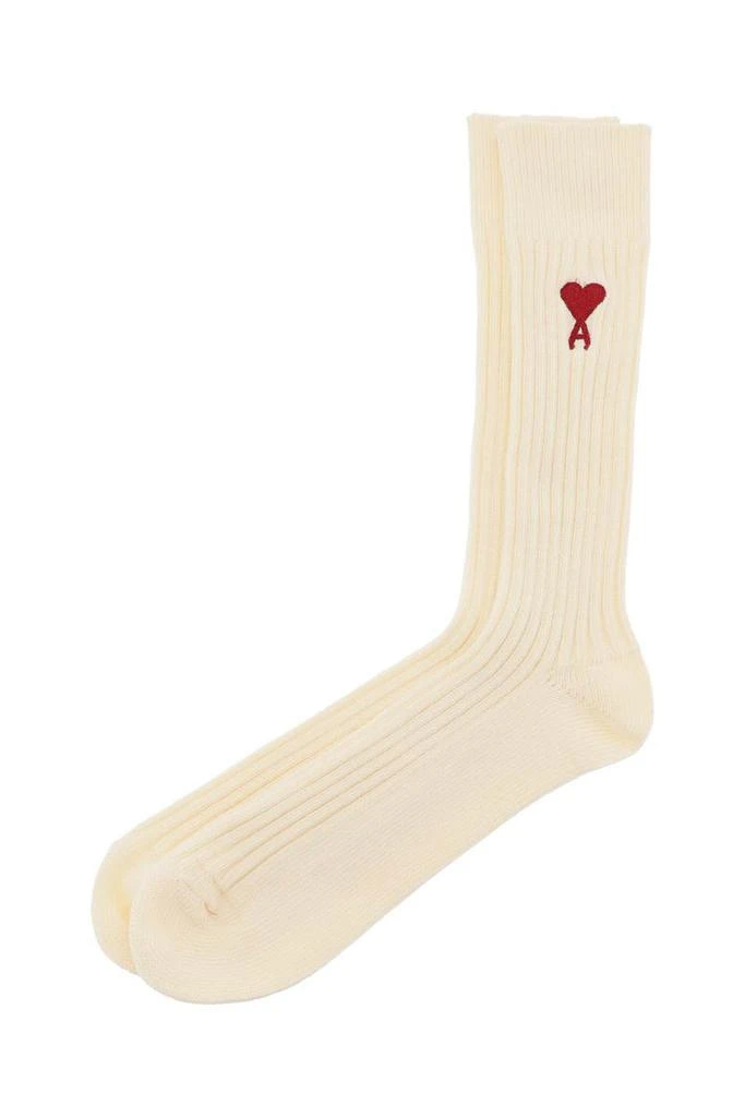 商品AMI|Ami paris ami de coeur socks tri-pack,价格¥709,第2张图片详细描述