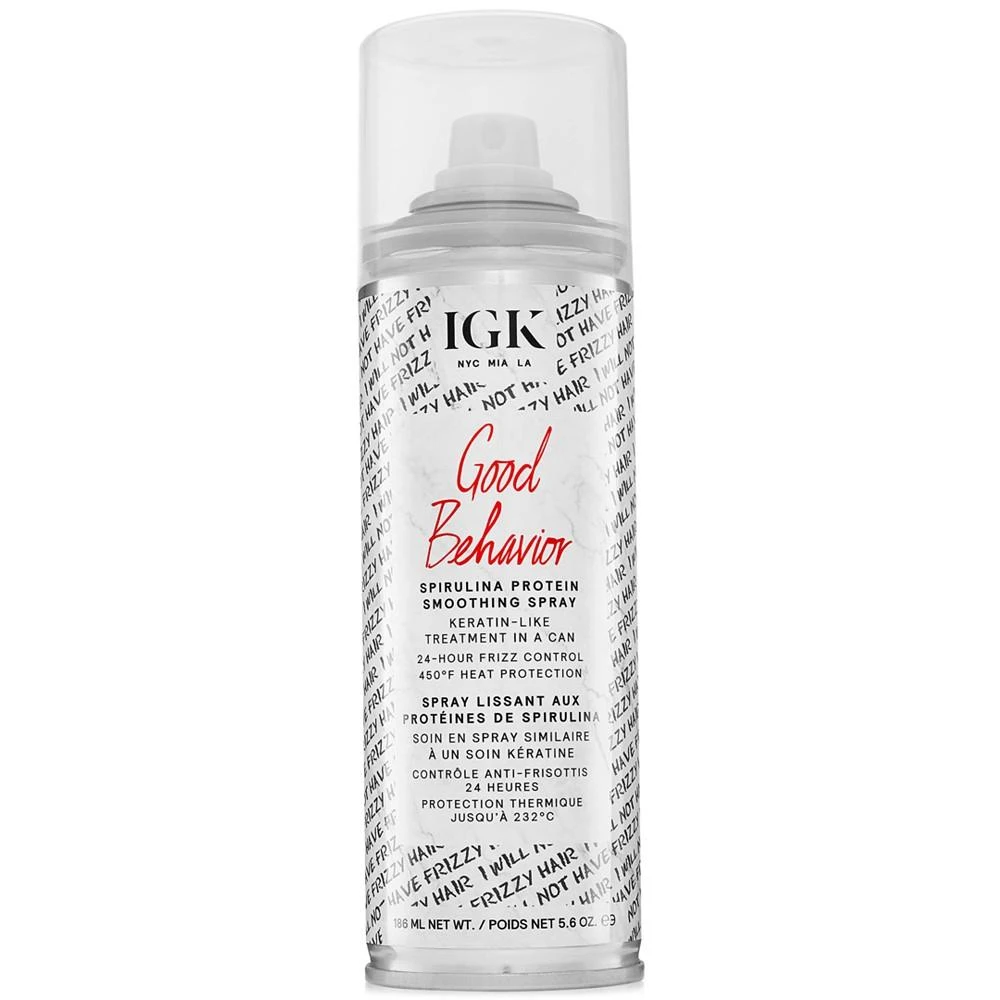商品IGK Hair|Good Behavior Spirulina Protein Smoothing Spray,价格¥253,第1张图片