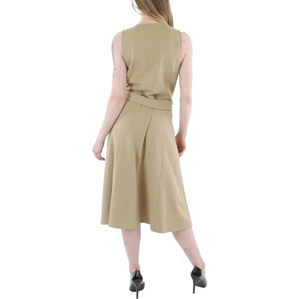 商品Ralph Lauren|Womens Surplice Midi Wrap Dress,价格¥664,第2张图片详细描述