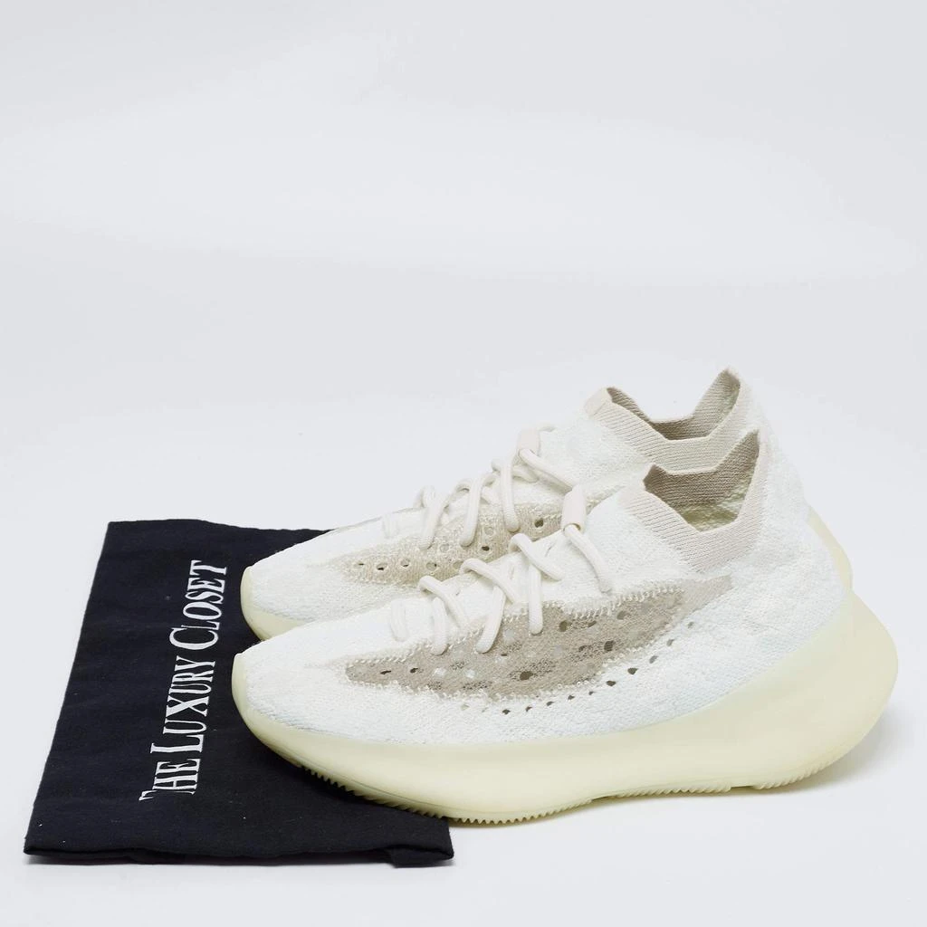 Yeezy x Adidas Tri-Color Knit Fabric Boost 380 Calcite Glow Sneakers Size 39 1/3 商品