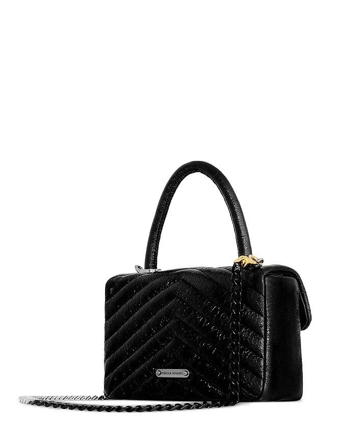 商品Rebecca Minkoff|Edie Leather Top Handle Bag,价格¥2039,第3张图片详细描述