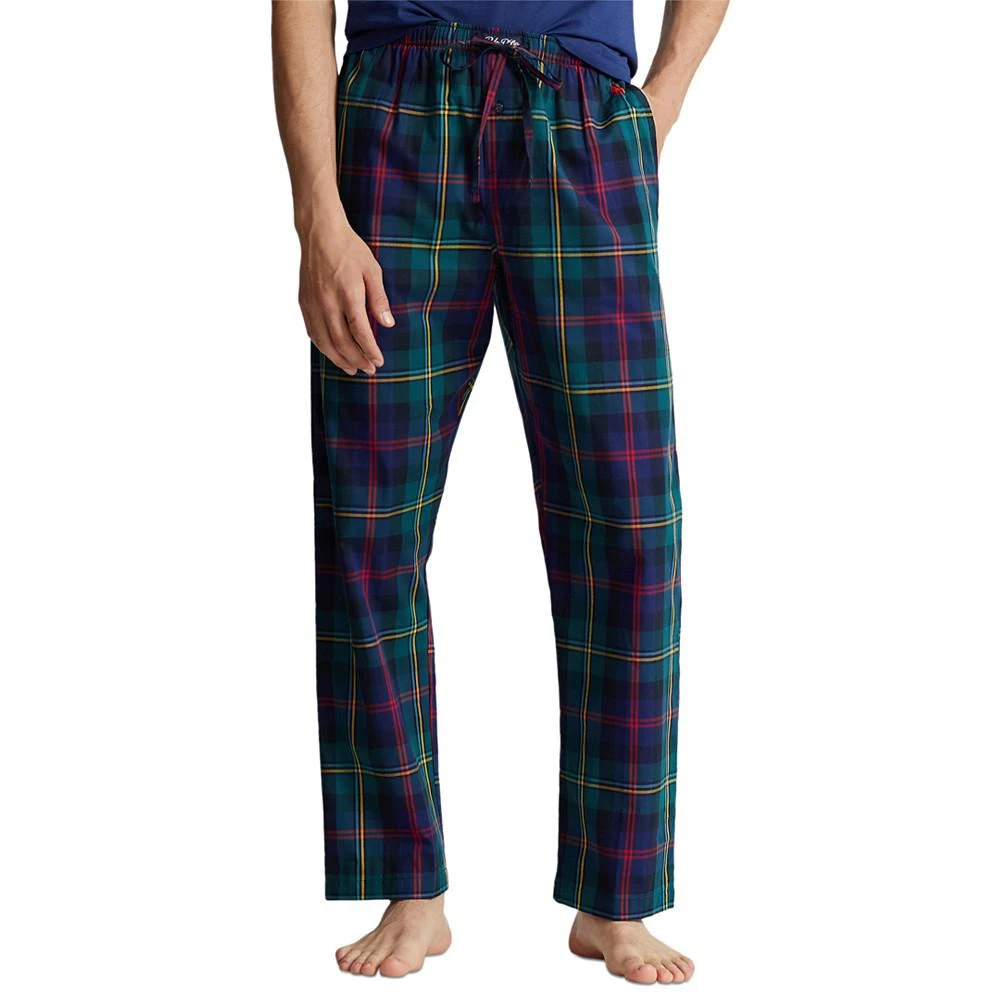 商品Ralph Lauren|Men's Cotton Plaid Pajama Pants,价格¥167,第1张图片