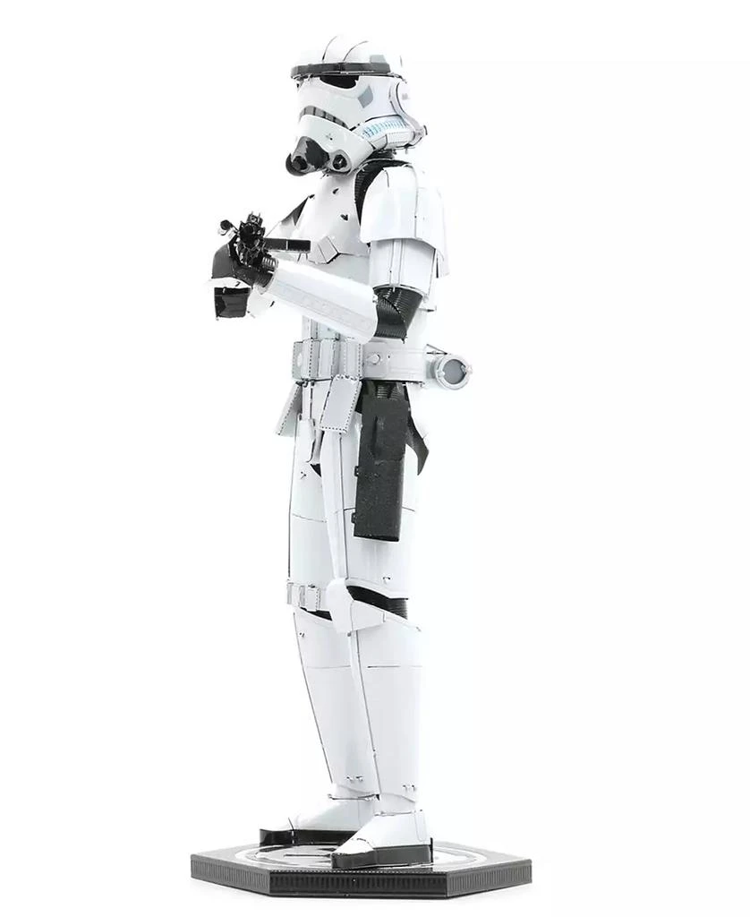 商品Fascinations|Metal Earth Premium Series Iconx 3D Metal Model Kit - Star Wars Stormtrooper, 3 Piece,价格¥263,第4张图片详细描述