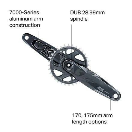 商品SRAM|GX Eagle DUB Crankset - Boost,价格¥900,第4张图片详细描述