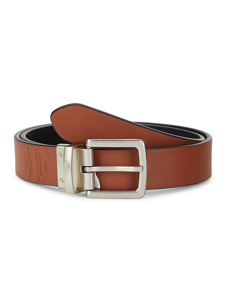 商品Cole Haan|Reversible Leather-Top Belt,价格¥184,第5张图片详细描述
