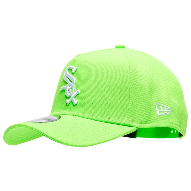 商品New Era|New Era White Sox A Frame Neon Adjustable Cap - Men's,价格¥105,第1张图片