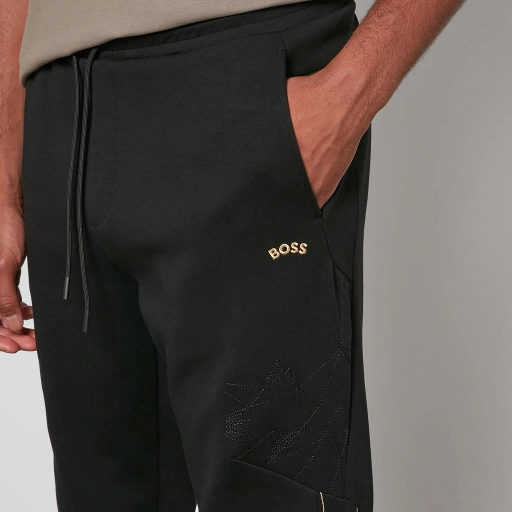 商品Hugo Boss|BOSS Green Hadiko 2 Logo-Embroidery Jersey Joggers,价格¥379,第4张图片详细描述