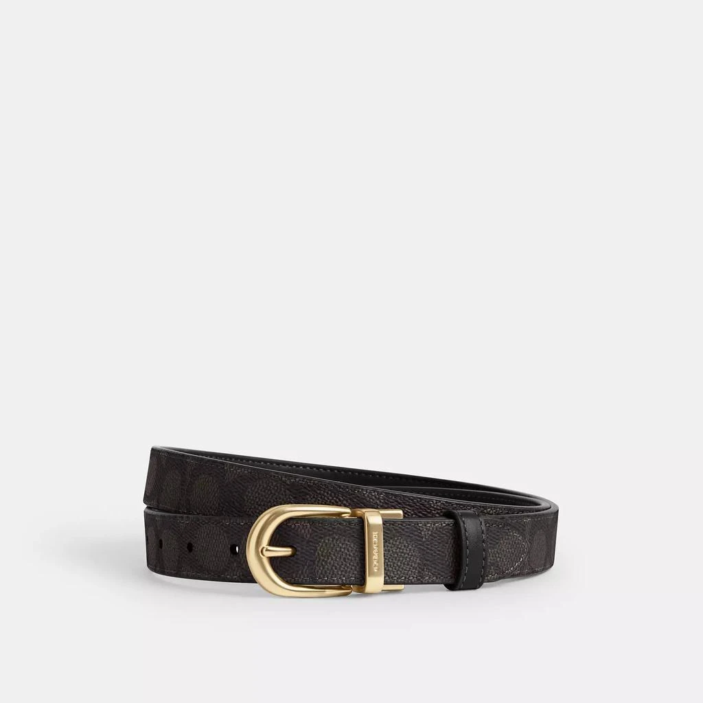 商品Coach|Harness Buckle Cut To Size Reversible Belt, 25 Mm,价格¥454,第1张图片