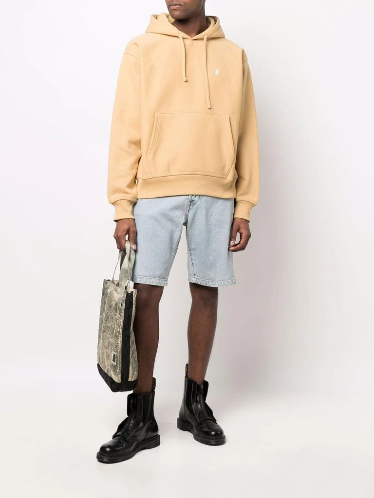 商品STUSSY|STUSSY - Cotton Logo Hoodie,价格¥1090,第5张图片详细描述