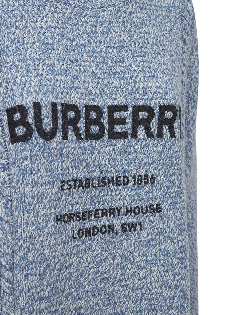 商品Burberry|Mabel Logo Wool & Cotton Knit Sweater,价格¥9253,第6张图片详细描述