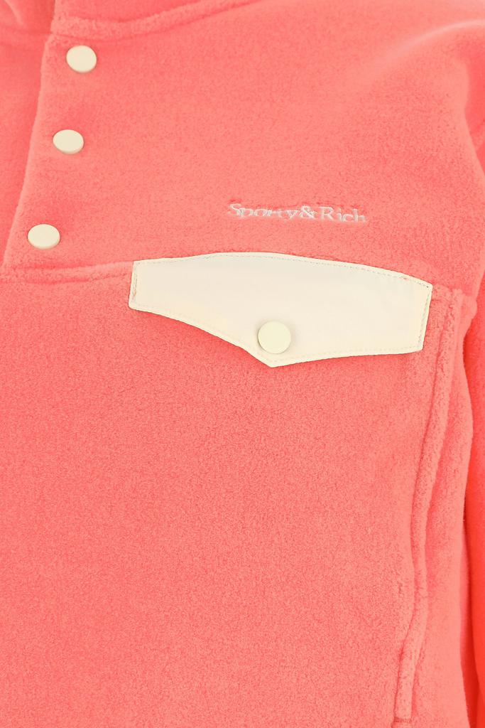 Salmon pile sweatshirt商品第2张图片规格展示