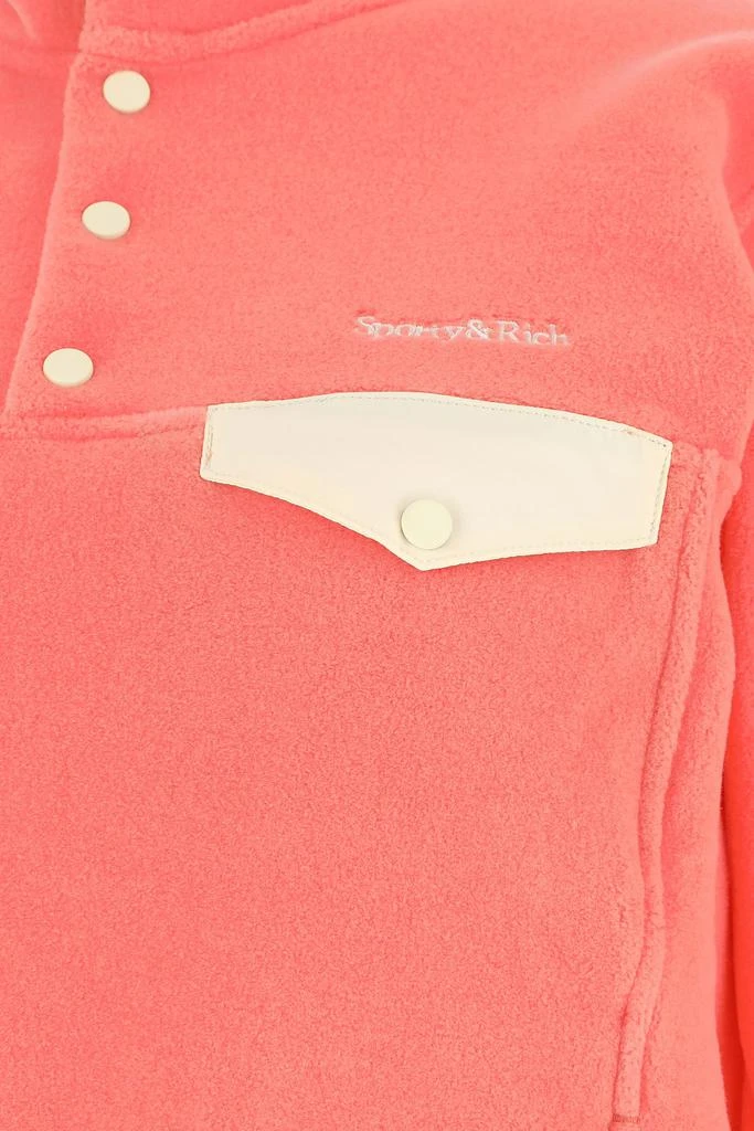 商品Sporty & Rich|Salmon pile sweatshirt,价格¥1206,第2张图片详细描述